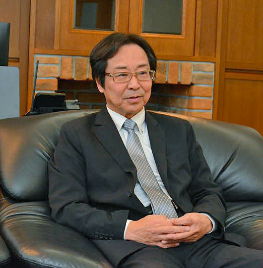 社長近影